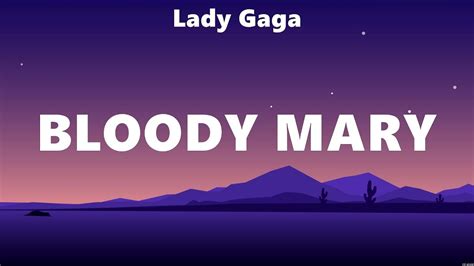 Lady Gaga - Bloody Mary (Lyrics) Morgan Wallen, Lady Gaga - YouTube