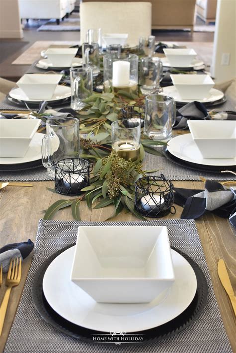 Masculine Dinner Party Ideas - Home with Holliday