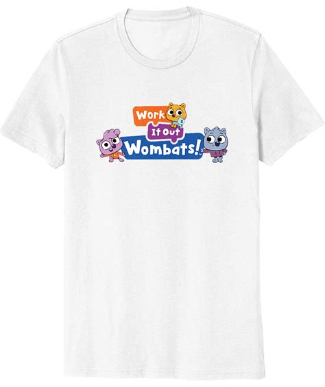 WORK IT OUT WOMBATS! Logo Adult T-Shirt