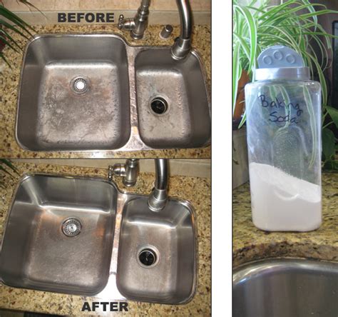 Cleaning A Stainless Steel Sink | Going Green