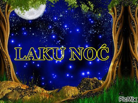 Laku Noc | Good Night Gif