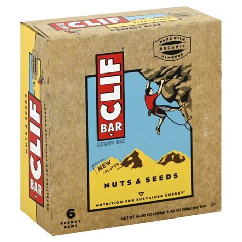 Clif Bar Clif Energy Bars, 6 ea - Walmart.com