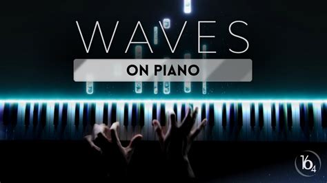 WAVES - Dean Lewis | Piano Cover (Tutorial) - YouTube