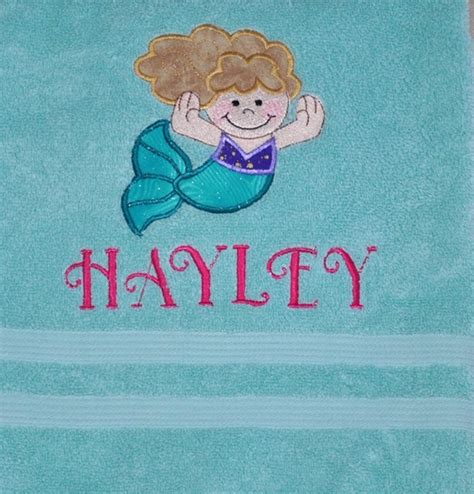 Kids Personalized BATH Towels, Custom Bath Towel, Kids Towel ...