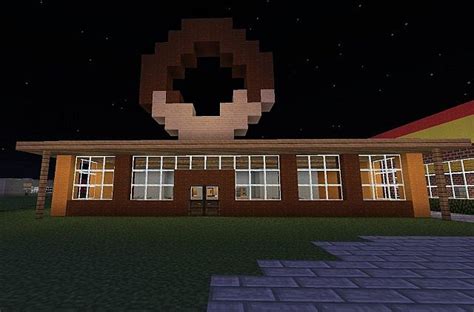 Minecraft Donut Shop Minecraft Map