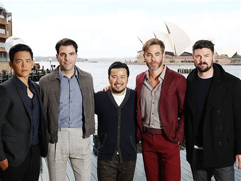 Star Trek Beyond Cast Attends Australia Premiere After Anton Yelchin's Death : People.com