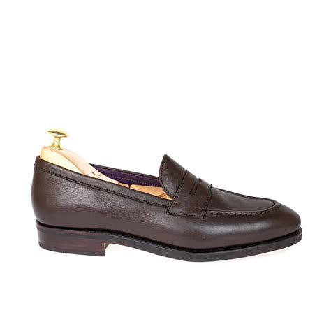 BROWN PENNY LOAFERS 80191