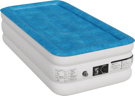 YRLLENSDAN 18in Air Mattress Twin with Pump, Blow up Mattress Double Bed Mattress Inflatable Bed ...