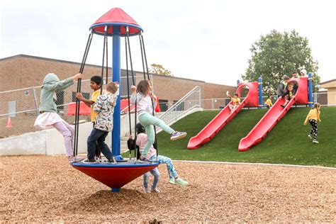 Village Oaks Elementary has a playground after 2 years without it