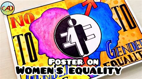 Poster on Women's Equality Day / Women's Day Poster /Gender Equality Poster / Save Girl Child ...