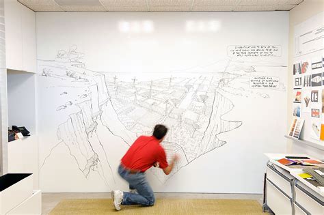 IdeaPaint: Whiteboard paint | Home | Dry erase wall、Office walls、Creative walls