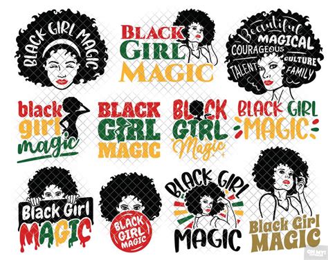 Black Girl Magic Svg Black Girl Magic Black Woman Svg - vrogue.co