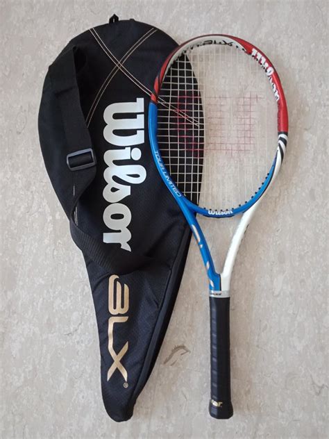 Wilson Tennis Racket, Sports Equipment, Sports & Games, Racket & Ball ...