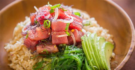 Spicy Ahi Poke Recipe - (4/5)