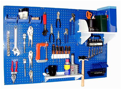 Wall Control Standard Workbench Metal Pegboard Tool Organizer - Tools - Garage Organization ...
