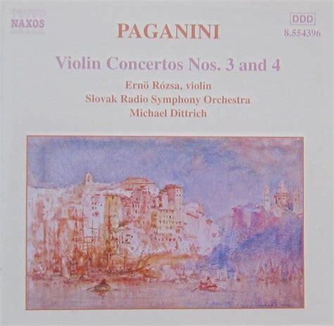 Paganini - Violin Concertos Nr. 3 & 4 | Kaufen auf Ricardo