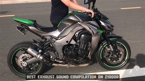 Z1000r Best Exhaust Sound Compilation - YouTube