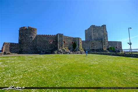 Carrickfergus Castle Belfast Northern Ireland | Royal Stock Photo