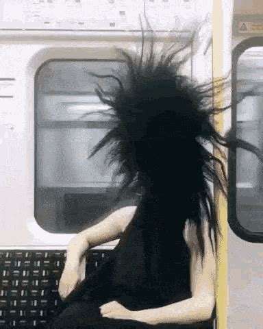 Hair Cut GIF - Hair Cut Gothic - Discover & Share GIFs