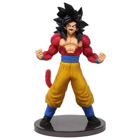 Banpresto Dragon Ball GT Blood Of Saiyans Special Ver. 3 Super Saiyan 4 Goku FIgure red