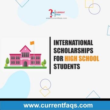 Top 20 International Scholarships for High School Students 2024