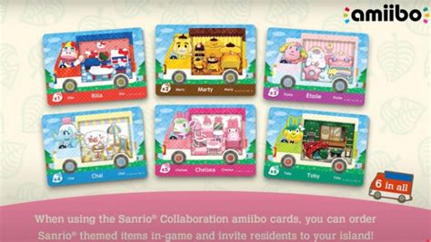 Sanrio Amiibo Cards Animal Crossing: New Horizons List | AlfinTech Computer