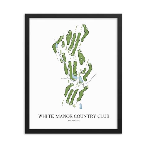 White Manor Country Club - Golf Course Print