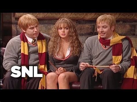 Lindsay Lohan - Harry Potter: Hogwarts Academy (2004) : r/LiveFromNewYork