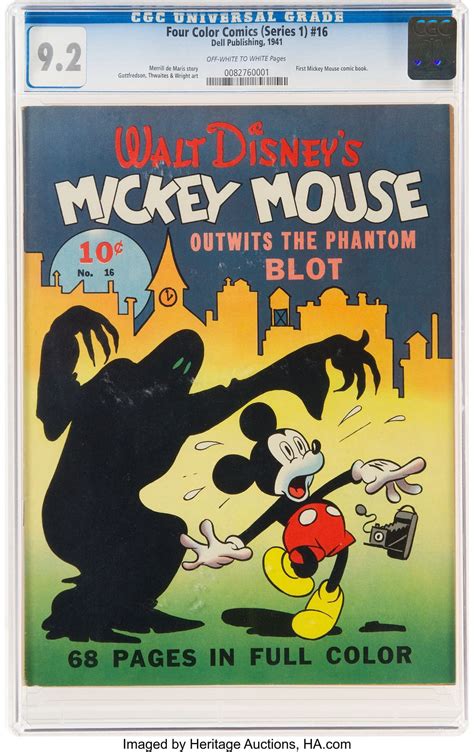 The First Mickey Mouse Comic Appearance Is Up For Auction Right Now