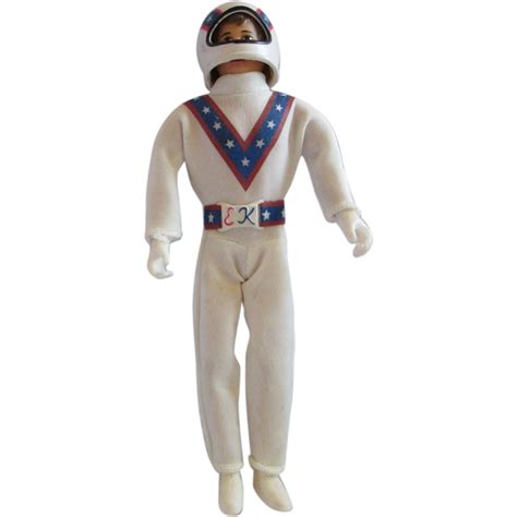 Evel Knievel vintage action figure doll clean nice shape IDEAL 1970's from dollhugsshop on Ruby Lane