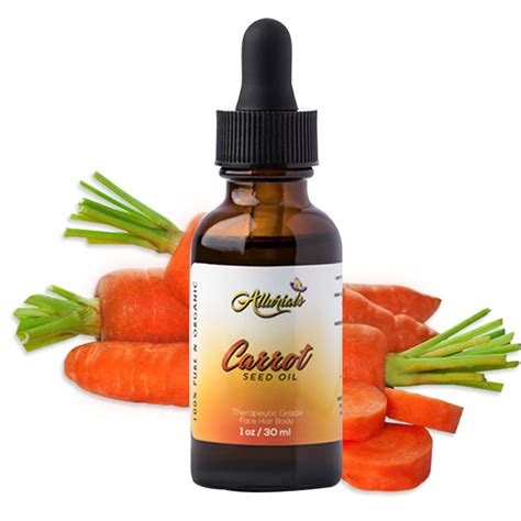 Allurials Organic Carrot Seed Oil | Buy Carrot Seed Oil Online