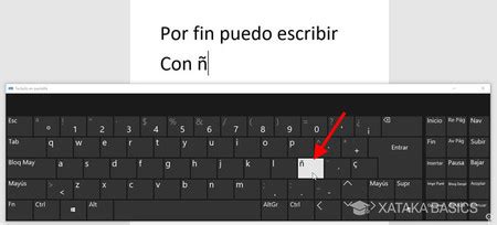 conspiración velocidad Fácil la ñ mayuscula en el teclado cerrar banda foro