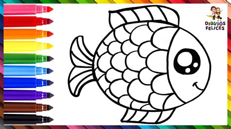 Simplificar búnker el fin pescado dibujo para colorear Umeki cristal ...