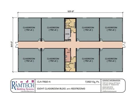 Eight Classroom - Ramtech Building Systems