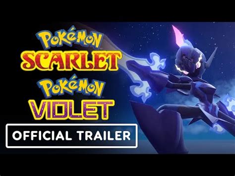 Pokemon Scarlet and Pokemon Violet - Official Game Overview Trailer ...