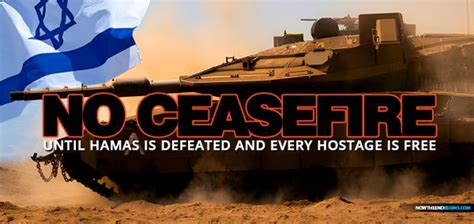 There Should Be Absolutely No Ceasefire In Gaza Until Hamas Is Defeated ...