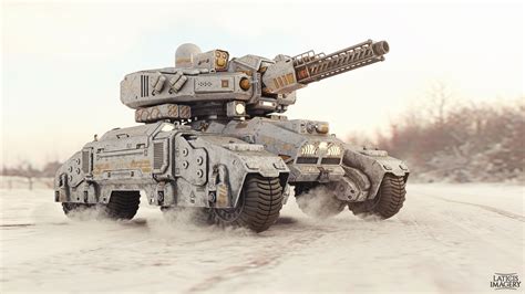 LI Render - Sci-fi Tank by Laticis | Sci fi tank, Tank, War tank