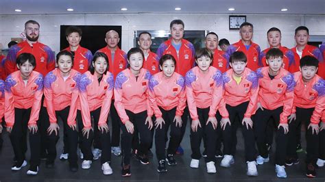 Star-studded Chinese table tennis team set off for Budapest Worlds - CGTN