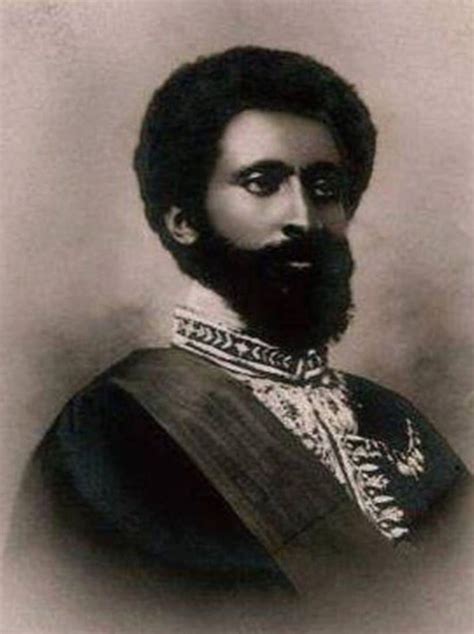 Haile Selassie. The last emperor of Ethiopia and a direct descedant of ...