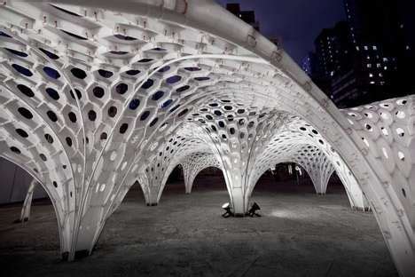 Temporary Honeycomb Architecture | Parametric design, Parametric architecture, Architecture