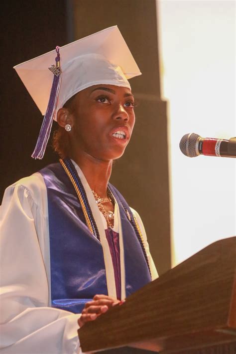 Hammond's first male African American valedictorian encourages classmates to seek success ...