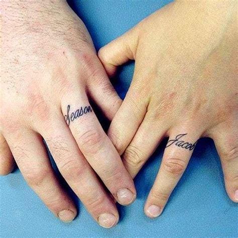 Ring Tattoo Ideas | Ring tattoo designs, Wedding band tattoo, Wedding ...