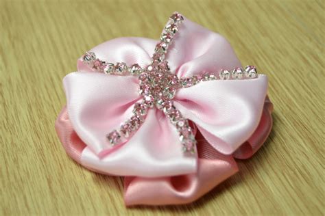 Ribbon Flower Hair Clips by Jersica11 on DeviantArt