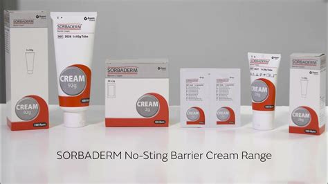 How to apply SORBADERM Barrier Cream - YouTube