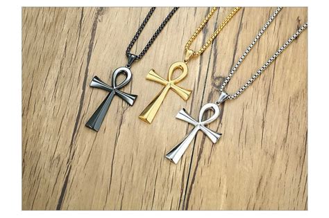 Sandman Death Ankh Necklace Collier Ankh Symbol of Life Death - Etsy