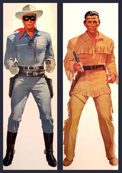 the vintage cowboy • the Lone Ranger and Tonto