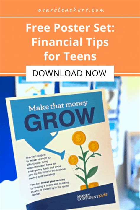 Financial Literacy Posters for the Classroom - Free Download