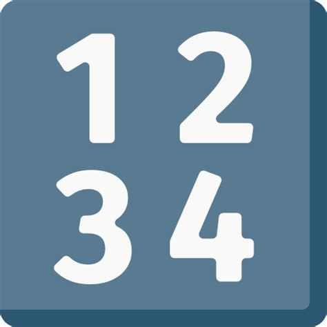 Input Symbol For Numbers | ID#: 10236 | Emoji.co.uk