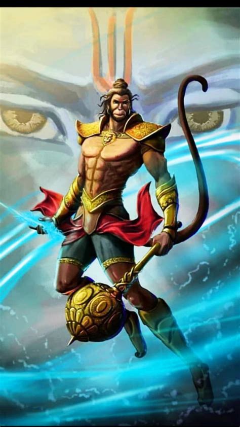 Bajrangbali Ke - Animated Lord Hanuman Wallpaper Download | MobCup