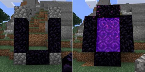 How To Craft A Nether Portal In Minecraft